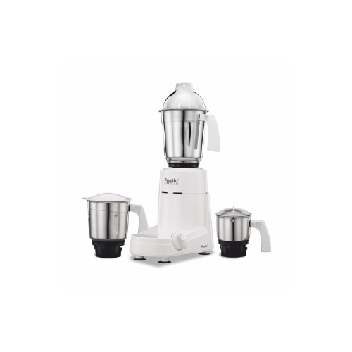 Preethi Popular MG 142 750-Watt Mixer Grinder with 3 Jars (White)