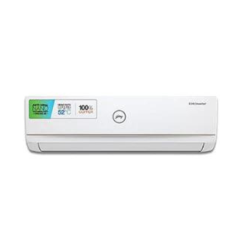 Godrej AC 1T GIC 12TTC3-GVA 2022 Model, White 1 Ton 3 Star Inverter Split AC