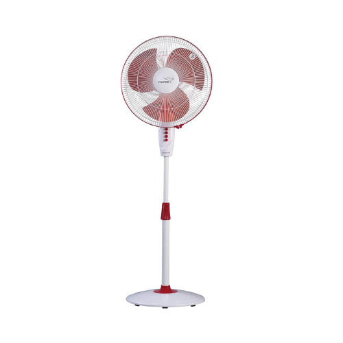 V-Guard Finesta STS 400mm Pedestal Fan (White Red)